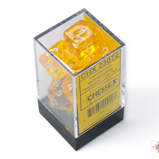 Bloque de dados Translucent set de 7