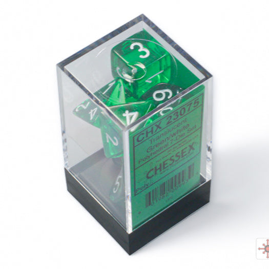 Bloque de dados Translucent set de 7