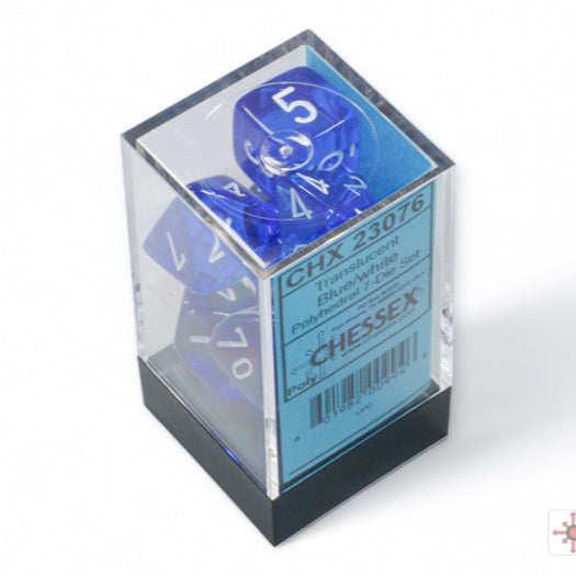 Bloque de dados Translucent set de 7