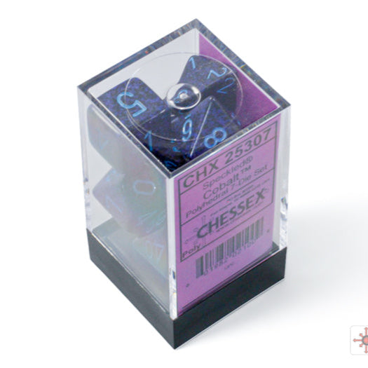 Bloque de dados Speckled set de 7