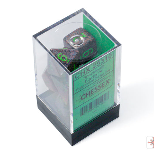 Bloque de dados Speckled set de 7