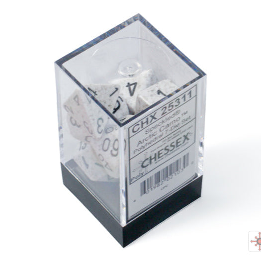 Bloque de dados Speckled set de 7