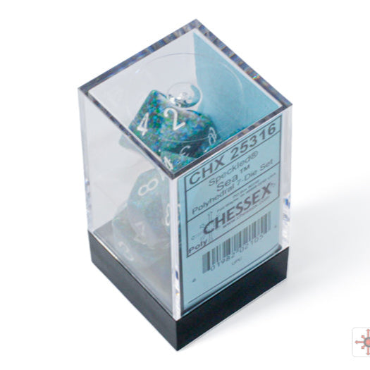 Bloque de dados Speckled set de 7