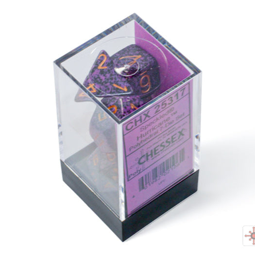 Bloque de dados Speckled set de 7