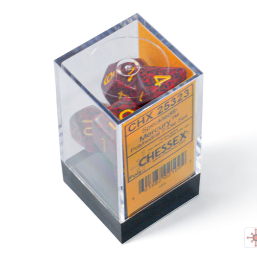 Bloque de dados Speckled set de 7