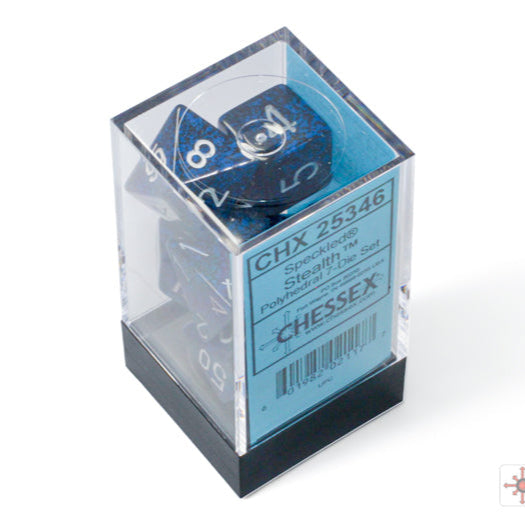 Bloque de dados Speckled set de 7