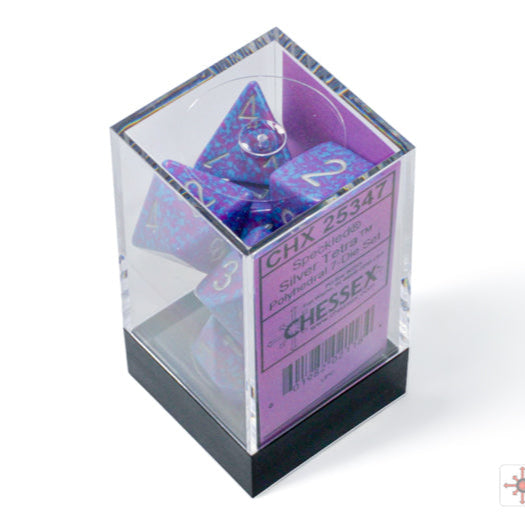 Bloque de dados Speckled set de 7