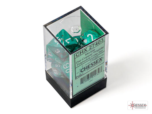 Bloque de dados Marble set de 7