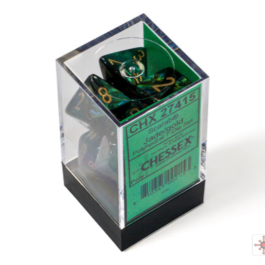 Bloque de dados Scarab set de 7