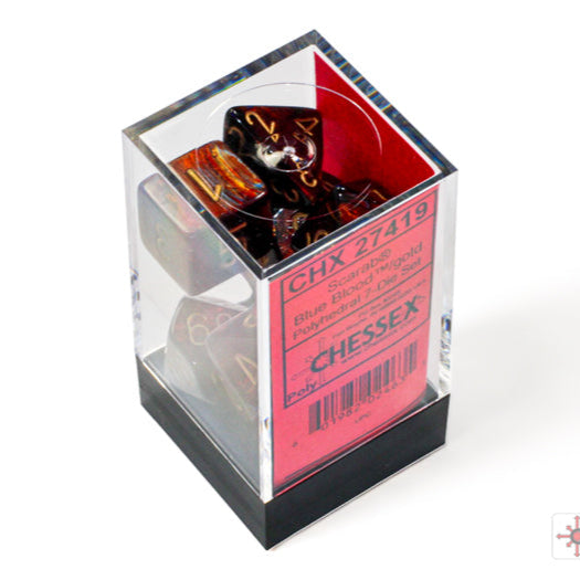 Bloque de dados Scarab set de 7