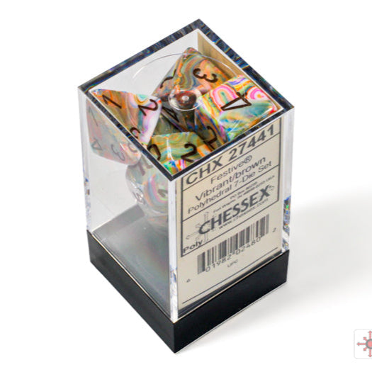 Bloque de dados Festive set de 7