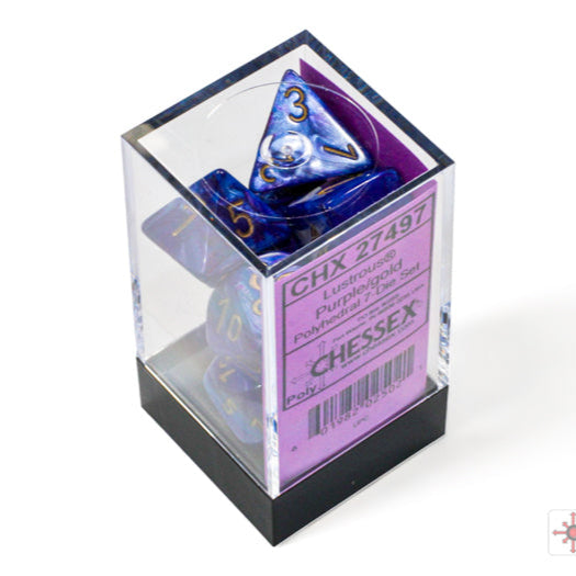 Bloque de dados Lustrous set de 7