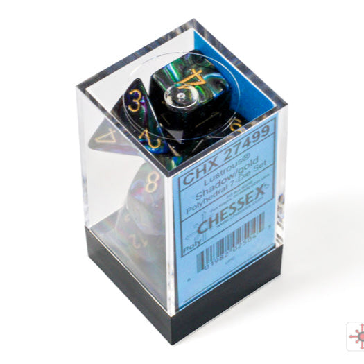 Bloque de dados Lustrous set de 7