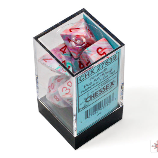 Bloque de dados Festive set de 7