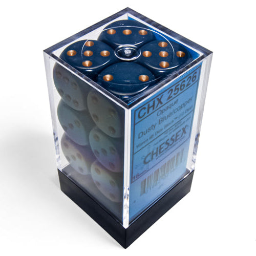 Bloque de dados Opaque de 16 mm d6 (12 dados)