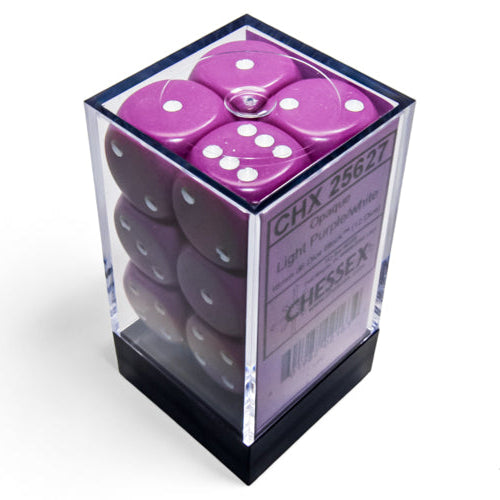 Bloque de dados Opaque de 16 mm d6 (12 dados)