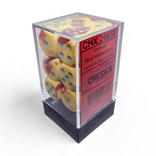 Bloque de dados d6 gemini de 16 mm (12 dados)