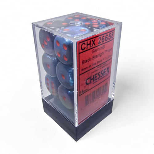 Bloque de dados d6 gemini de 16 mm (12 dados)