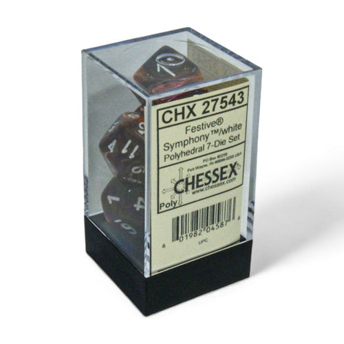 Bloque de dados Festive set de 7