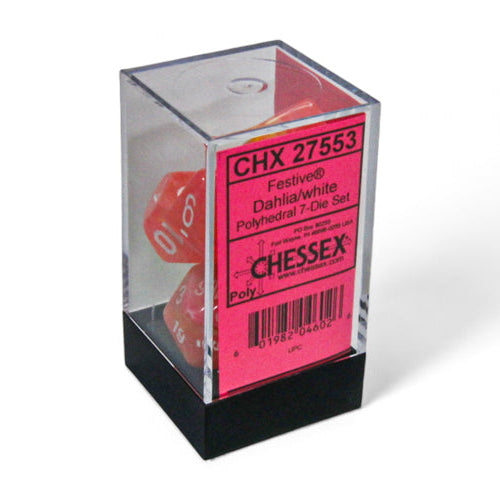 Bloque de dados Festive set de 7