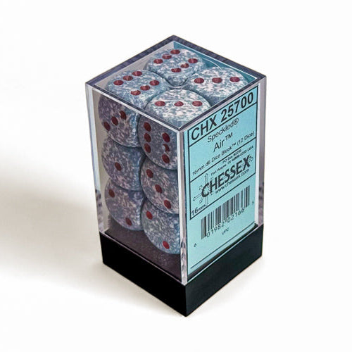 Bloque de dados Speckled de 16 mm d6 (12 dados)
