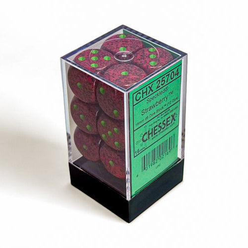 Bloque de dados Speckled de 16 mm d6 (12 dados)
