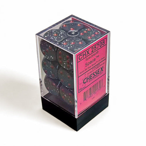 Bloque de dados Speckled de 16 mm d6 (12 dados)