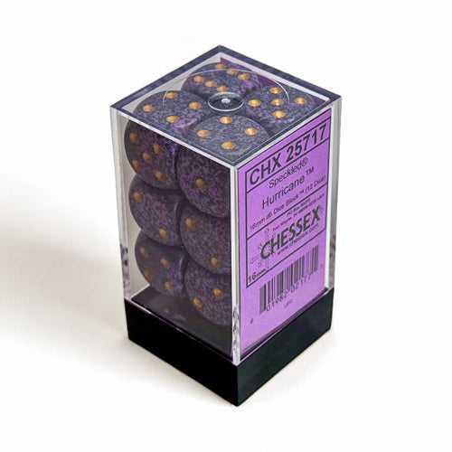 Bloque de dados Speckled de 16 mm d6 (12 dados)