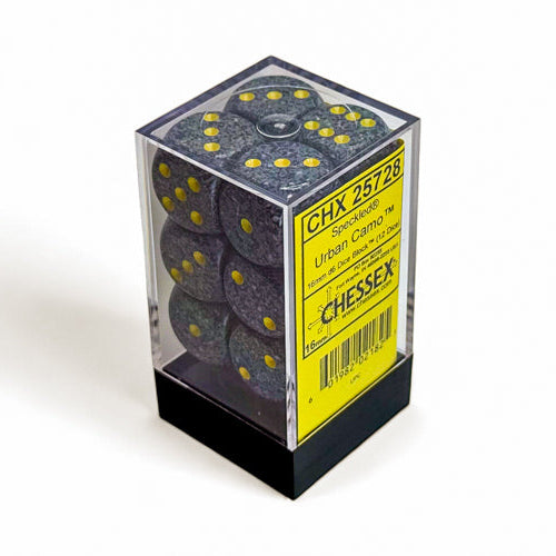 Bloque de dados Speckled de 16 mm d6 (12 dados)