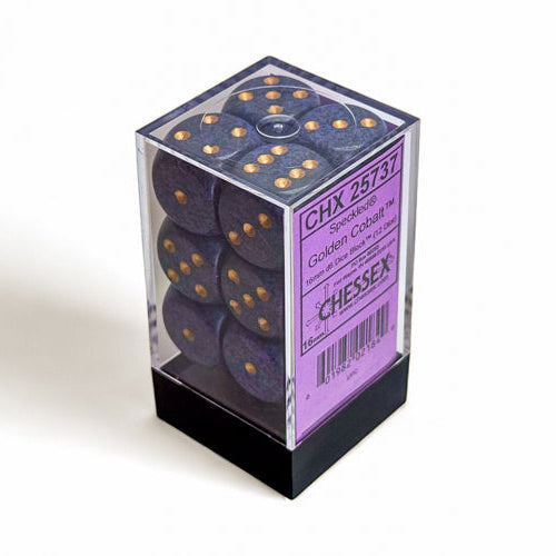 Bloque de dados Speckled de 16 mm d6 (12 dados)