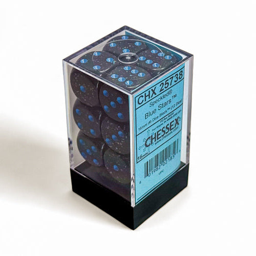 Bloque de dados Speckled de 16 mm d6 (12 dados)