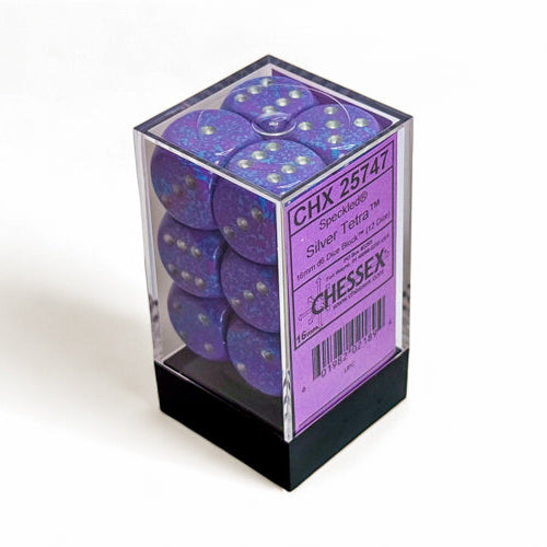 Bloque de dados Speckled de 16 mm d6 (12 dados)