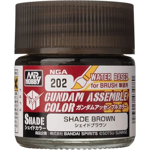 Gundam Assemble Color NGA202 Shade Brown Paint