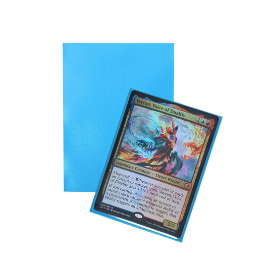 BCW Iridian Matte Sleeves Sky Blue