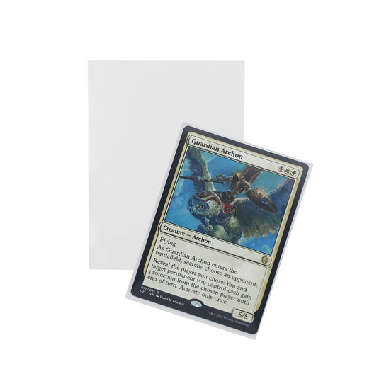 BCW Iridian Matte Sleeves White