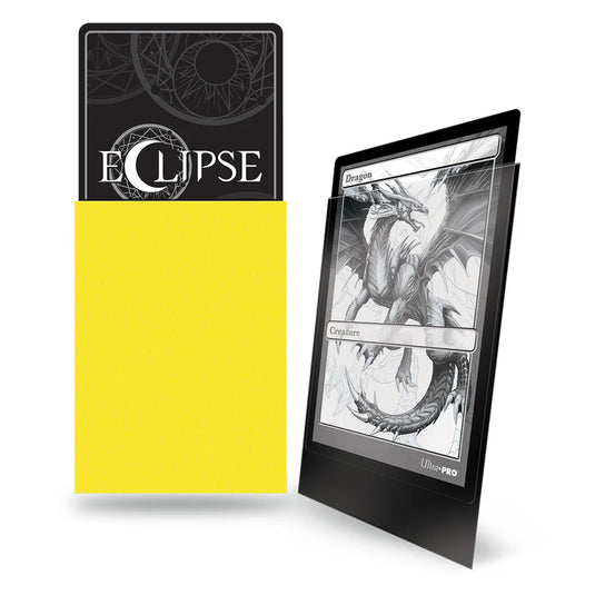 Eclipse Matte Standard Sleeves Lemon Yellow (100ct)