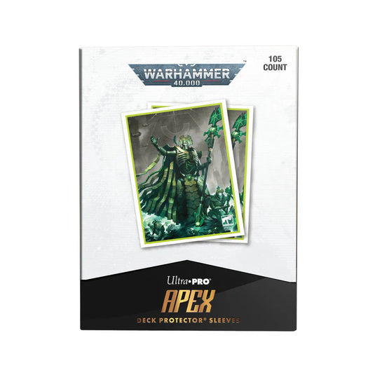 Ultra Pro Warhammer 40K Necron Codex Aligned Apex Deck Protector sleeves