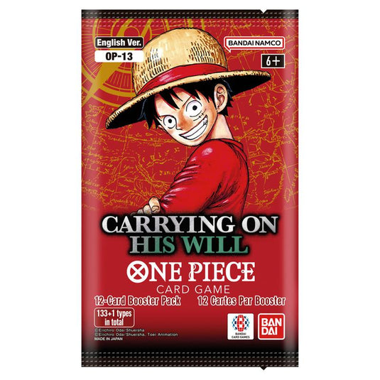 One Piece Card Game OP-13 Carrying On His Will Booster Box