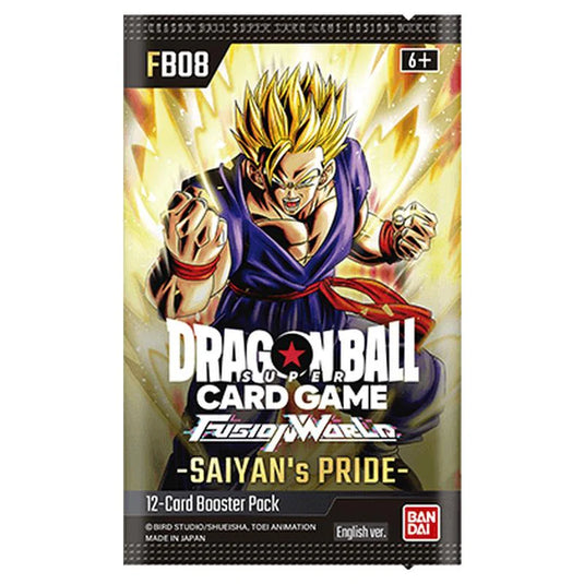 Dragon Ball Super Card Game Fusion World FB08 Saiyan's Pride Booster Box