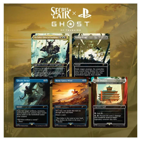 Magic the Gathering Secret Lair x Playstation Superdrop Secret Lair x Ghost of Tsushima (Non-Foil Edition)