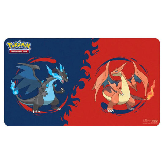 Ultra Pro Pokemon Playmat Mega Charizard X & Mega Charizard Y