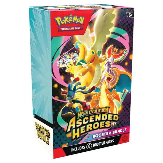 Pokemon Mega Evolution Ascended Heroes Booster Bundle