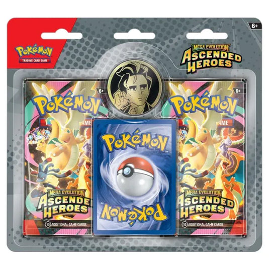 Pokemon Mega Evolution Ascended Heroes 2 Pack Blister Larry