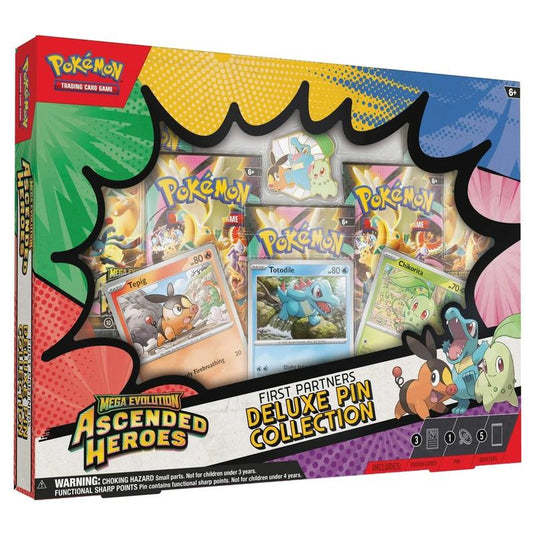 Pokemon Mega Evolution Ascended Heroes Deluxe Pin Collection