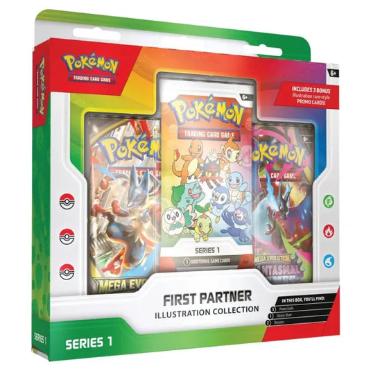 Pokemon First Partner Illustration Collection Box