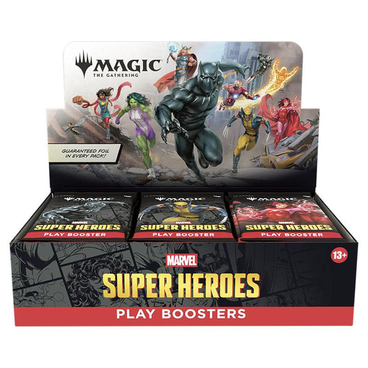 Magic The Gathering Marvel Super Heroes Play Booster Box