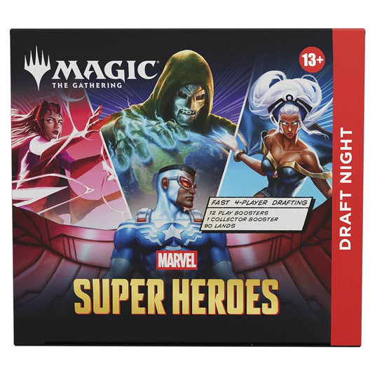 Magic The Gathering Marvel Super Heroes Draft Night
