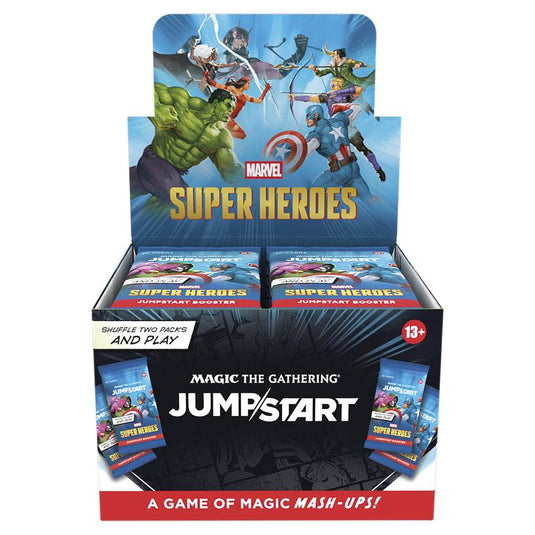 Magic The Gathering Marvel Super Heroes Jumpstart Booster Box
