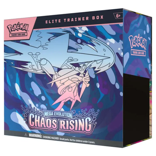 Pokemon Mega Evolution Chaos Rising Elite Trainer Box