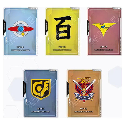 Gundam Card Game Storage box & Resource set EVX07